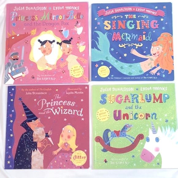 Julia Donaldson - Bookset with Glitter on Every Page! - Picture 1 of 1